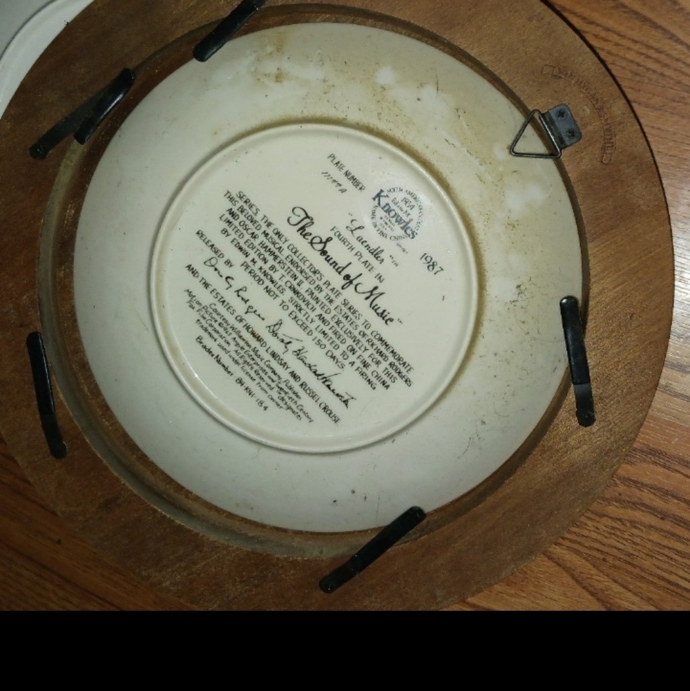 Knowles plate - Picture 2 of 2